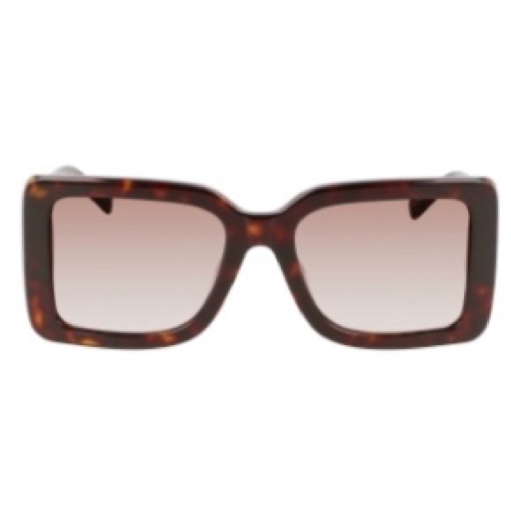 NWOT: MCM Sunglasses - 54mm Dark Havana - Picture 2 of 4